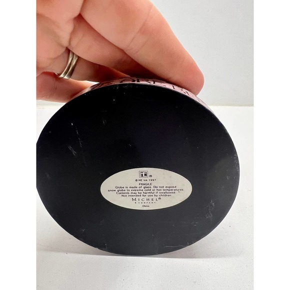 1997 Mary Engelbreit Spring Snow Globe Michel Co We Are Blest By Everything 5” - Picture 5 of 5